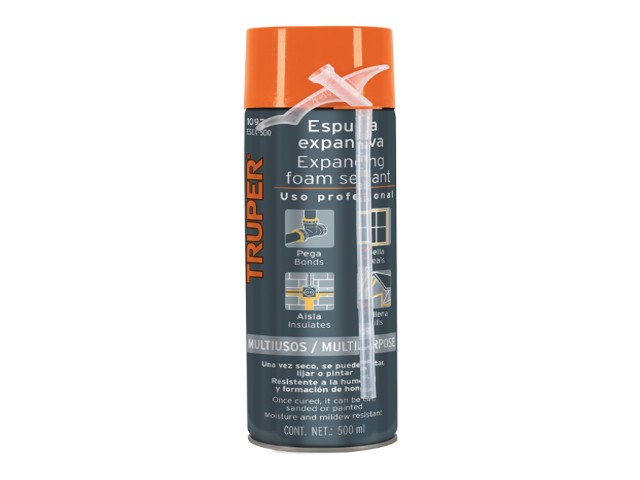 ESPUMA EXPANSIVA DE 500 ML, TRUPER  10920