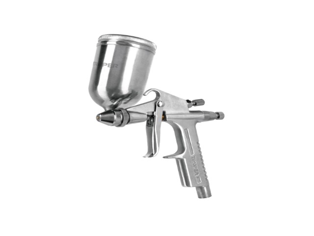 PISTOLA COMPACTA P/RETOQUE LVMP VASO ALUM, 0.5 MM, TRUPER 11098 - Image 2