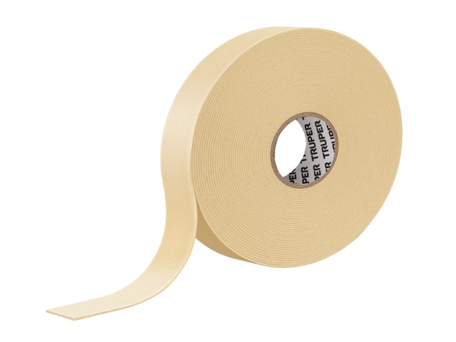 CINTA DOBLE CARA DE 19 MM X 10 M, TRUPER  11726