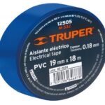 CINTA DE AISLAR DE 18 M X 19 MM, AZUL, TRUPER   12505