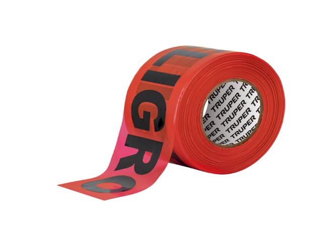 ROLLO DE 305 M DE CINTA DELIMITADORA “PELIGRO”, TRUPER  12585