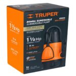 BOMBA SUMERGIBLE PLÁSTICA, 1-1/2 HP PARA AGUA SUCIA, TRUPER  12604