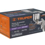 PISTOLA P/PINTAR GRAVEDAD LVMP VASO ALUMINIO, 2 MM, TRUPER  13060