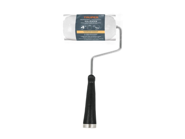 MINI RODILLO PARA PINTAR 4″ X 3/4″ DE POLIÉSTER, TRUPER  13896