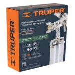 PISTOLA COMPACTA P/RETOQUE HVHP VASO ALUM, 1.5 MM, TRUPER  14088