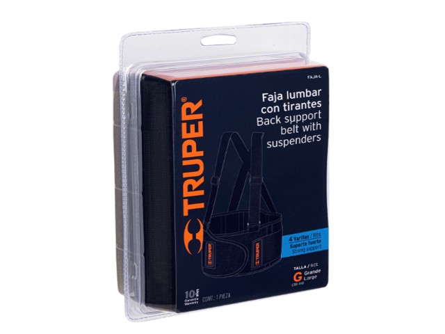 FAJA LUMBAR, TALLA G, TRUPER 14238 - Image 2