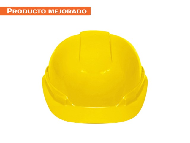 CASCO DE SEGURIDAD, AJUSTE DE MATRACA, AMARILLO, TRUPER  14294