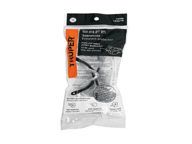 SOBRELENTES DE SEGURIDAD TRANSPARENTES, TRUPER SAFE 14308 - Image 2