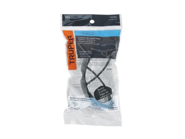 LENTES DE SEGURIDAD GRISES, TRUPER ULTRALITE 15290 - Image 2