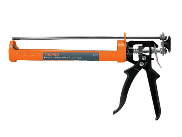 PISTOLA CALAFATEADORA TIPO ESQUELETO, REFORZADA, TRUPER   17558