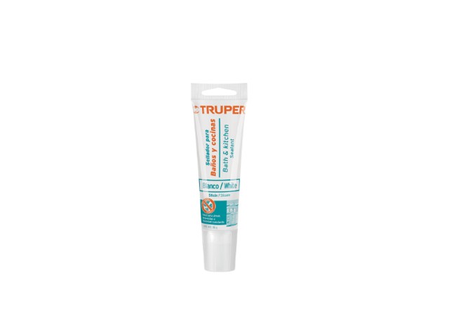 SELLADOR BLANCO PARA BAÑOS Y COCINAS, 85 G, TRUPER      18568
