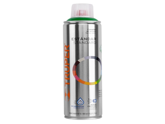 PINTURA EN AEROSOL, VERDE ECOLÓGICO, BOTE ESBELTO, 400 ML  19048
