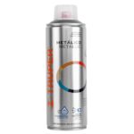 PINTURA EN AEROSOL, PLATA METÁLICO, BOTE ESBELTO, 400 ML  19059