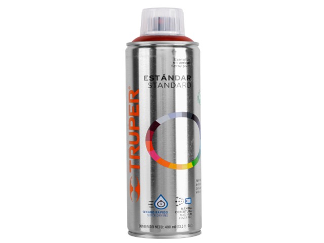 PINTURA EN AEROSOL, ROJO TAXI, BOTE ESBELTO, 400 ML  19270