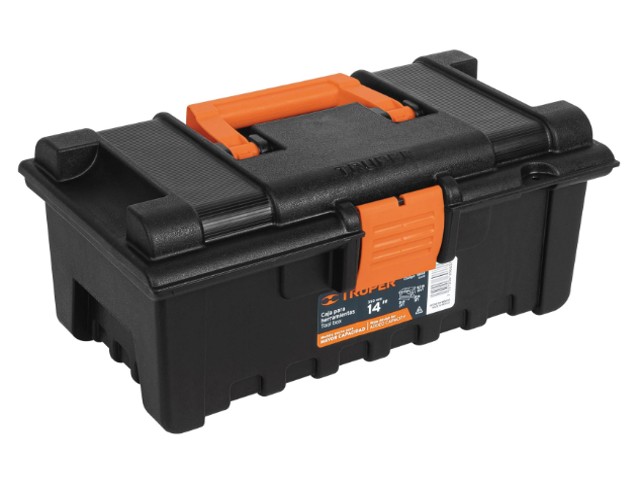 CAJA PARA HERRAMIENTA DE 14″ SIN COMPARTIMENTOS, TRUPER   19854