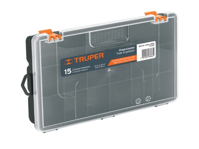 ORGANIZADOR 11″ CON 15 COMPARTIMENTOS, TRUPER  19896