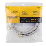 MANGUERA PARA GAS, ALUMINIO, 3/8", 100 CM, FOSET BASIC  24061