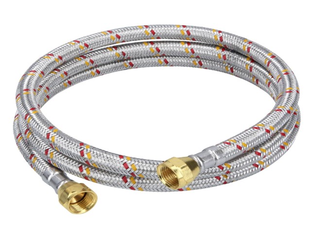MANGUERA PARA GAS, ALUMINIO, 3/8 FLARE, 150 CM, FOSET BASIC 24062 - Image 2