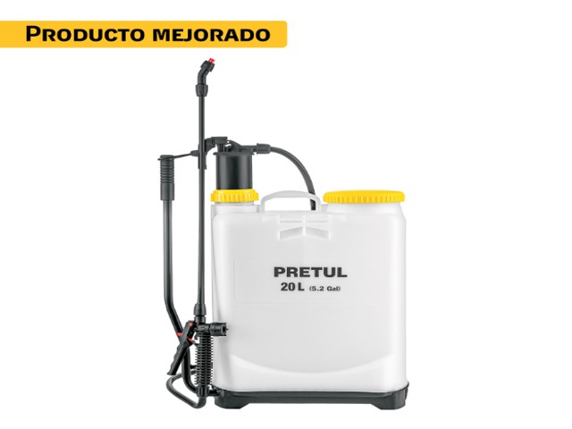 FUMIGADOR DE 20 L MANUAL DE MOCHILA, PRETUL   24588