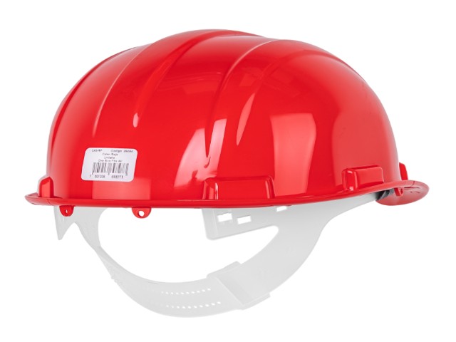 CASCO DE SEGURIDAD, AJUSTE DE INTERVALOS, ROJO, PRETUL  25044