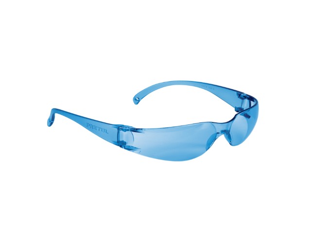 LENTES DE SEGURIDAD AZULES, PRETUL LITE  26009