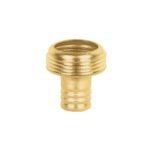 CONECTOR 1/2" MACHO DE LATÓN LAMINADO, PRETUL    26031