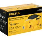 BOMBA PERIFÉRICA 1/2 HP, ALTURA MÁXIMA 20 M, PRETUL  27019