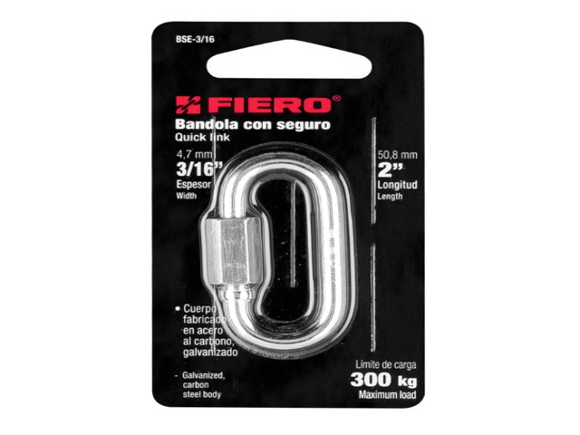 BANDOLA DE ACERO DE 3/16″ CON SEGURO, FIERO  44021