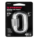 BANDOLA DE ACERO DE 5/16" CON SEGURO, FIERO  44023