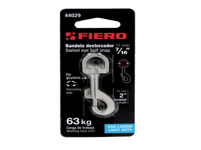 BANDOLA DE ZINC DE 7/16″ GIRATORIA, FIERO  44029