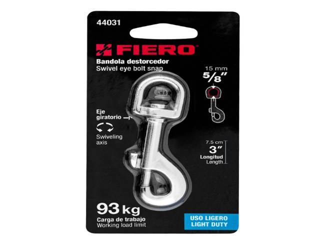 BANDOLA DE ZINC DE 5/8″ GIRATORIA, FIERO  44031