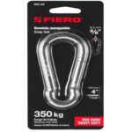 BANDOLA MOSQUETÓN DE ACERO 3/8", FIERO   44040
