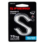 GANCHO "S" DE 5/16" DE ACERO PARA CABLE, FIERO  44093
