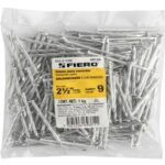 BOLSA CON 1 KG DE CLAVOS PARA CONCRETO GALVANIZADOS 2-1/2"  44124