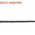 BOLSA CON 1 KG DE CLAVOS PARA CONCRETO NEGROS 3-1/2", FIERO  44136