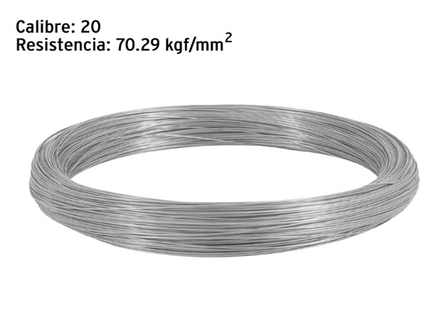 KILO DE ALAMBRE GALVANIZADO, CALIBRE 20, FIERO  44469