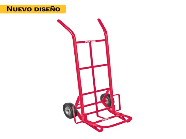 DIABLO DE CARGA DE 100 KG, RUEDAS SÓLIDAS, BALERO SENCILLO  44475