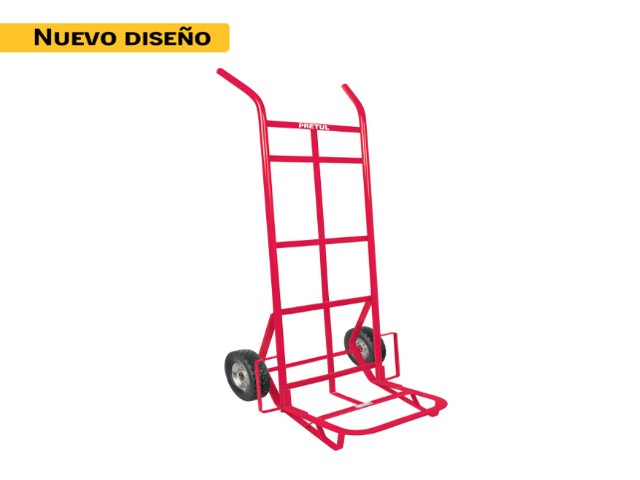 DIABLO DE CARGA DE 300 KG, RUEDAS SÓLIDAS, DOBLE BALERO  44477