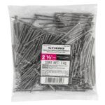 BOLSA CON 1 KG DE CLAVO ESTÁNDAR 2-1/2" SIN CABEZA, FIERO  44498