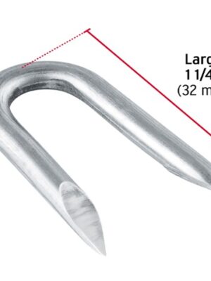 KILO DE GRAPA ALAMBRE PÚAS, 1-1/4`, GALVANIZADA  44514XK