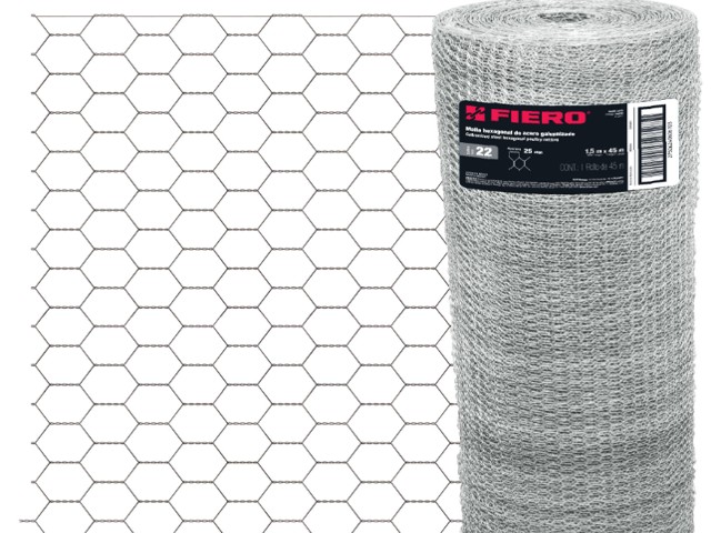METRO MALLA HEXAGONAL, 25MM X 1.50M  44658XM