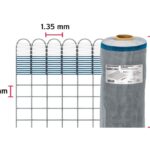 METRO DE MALLA MOSQUITERA PLÁSTICA, 1.70 X 30 M, GRIS  44963XM