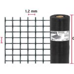 METRO DE MALLA MOSQUITERA, FIBRA DE VIDRIO, NEGRA, 0.90 X 30  44994XM