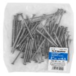 BOLSA CON 1 KG DE CLAVO ESTÁNDAR 4" CON CABEZA, FIERO  45025