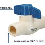 VÁLVULA DE ESFERA DE CPVC 1/2", FOSET  45047
