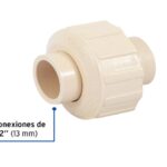 TUERCA UNIÓN LISA DE CPVC 1/2", FOSET  45055