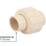 TUERCA UNIÓN LISA DE CPVC 1", FOSET  45057