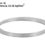 ROLLO DE 30 G DE ALAMBRE GALVANIZADO CALIBRE 16, EN BOLSA  45117