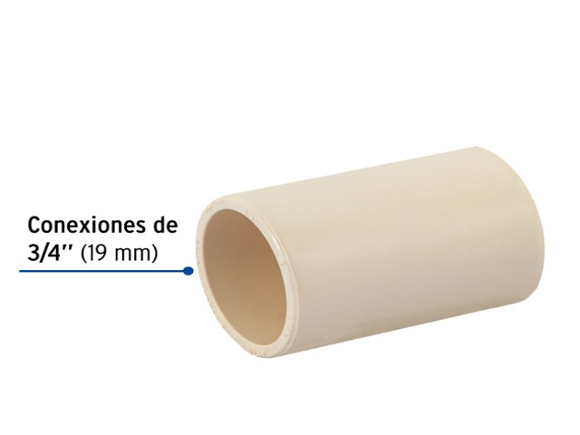 COPLE 3/4 DE CPVC FOSET  45127