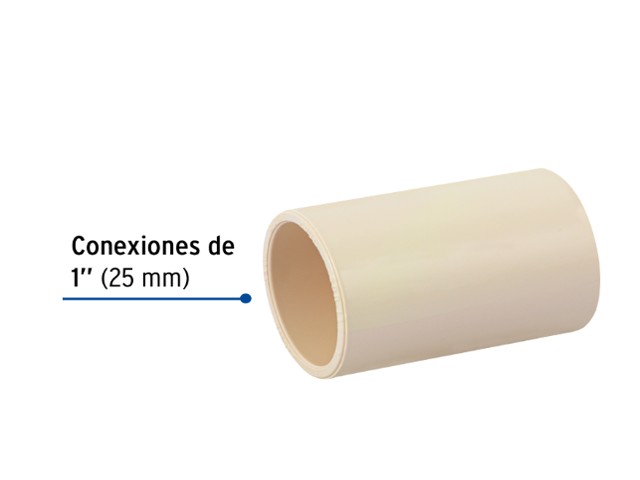 COPLE DE CPVC DE 1″, FOSET  45128